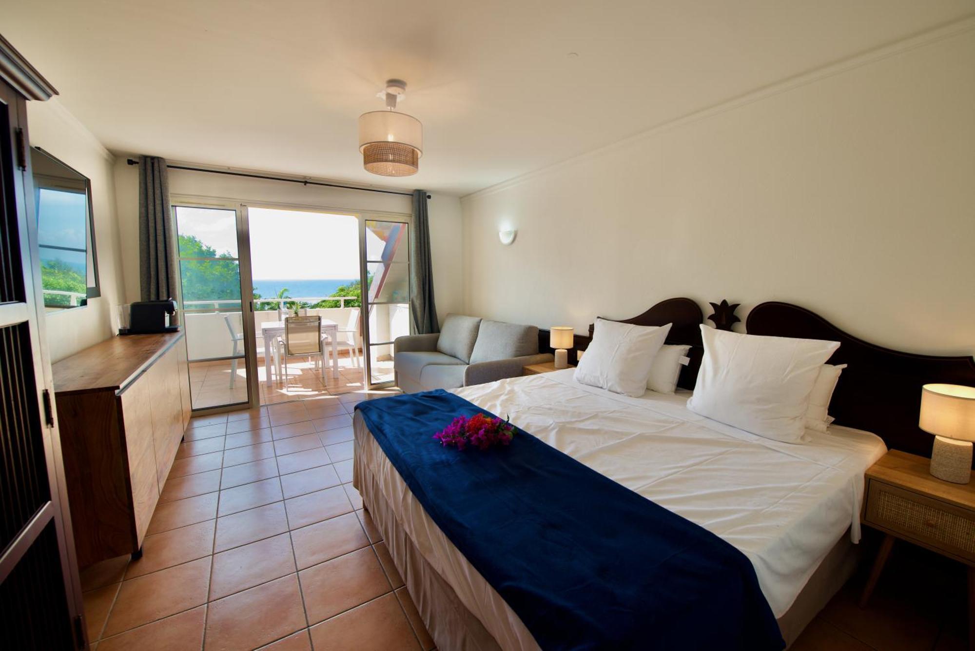 Studio Olia A P&V - Plages, Piscines Et Vue Mer! Сент-Анн Экстерьер фото